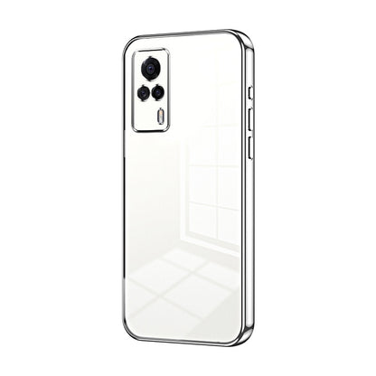 vivo S9e Case - Transparent Plating & Precision Hole Design for Luxury and Protection-buycases.co.uk