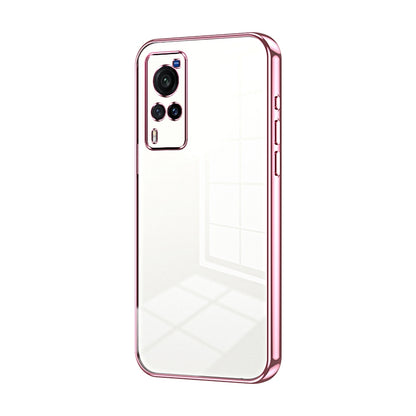 vivo X60 Case - Transparent Plating & Precision Hole Design for Luxury and Protection-buycases.co.uk