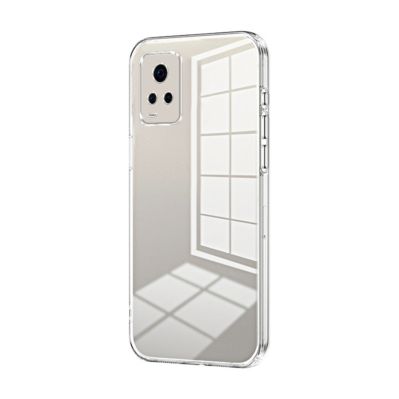 vivo S7 Case - Transparent Plating & Precision Hole Design for Luxury and Protection-buycases.co.uk