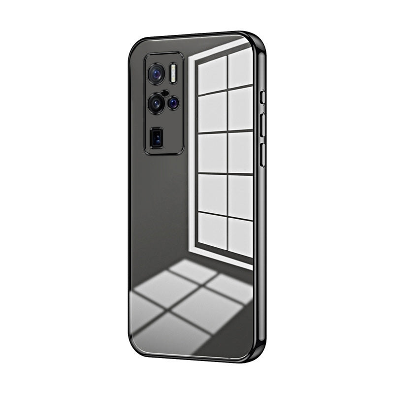 vivo X50 Pro+ Case - Transparent Plating & Precision Hole Design for Luxury and Protection-buycases.co.uk