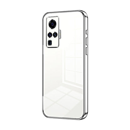 vivo X50 Pro Case - Transparent Plating & Precision Hole Design for Luxury and Protection-buycases.co.uk