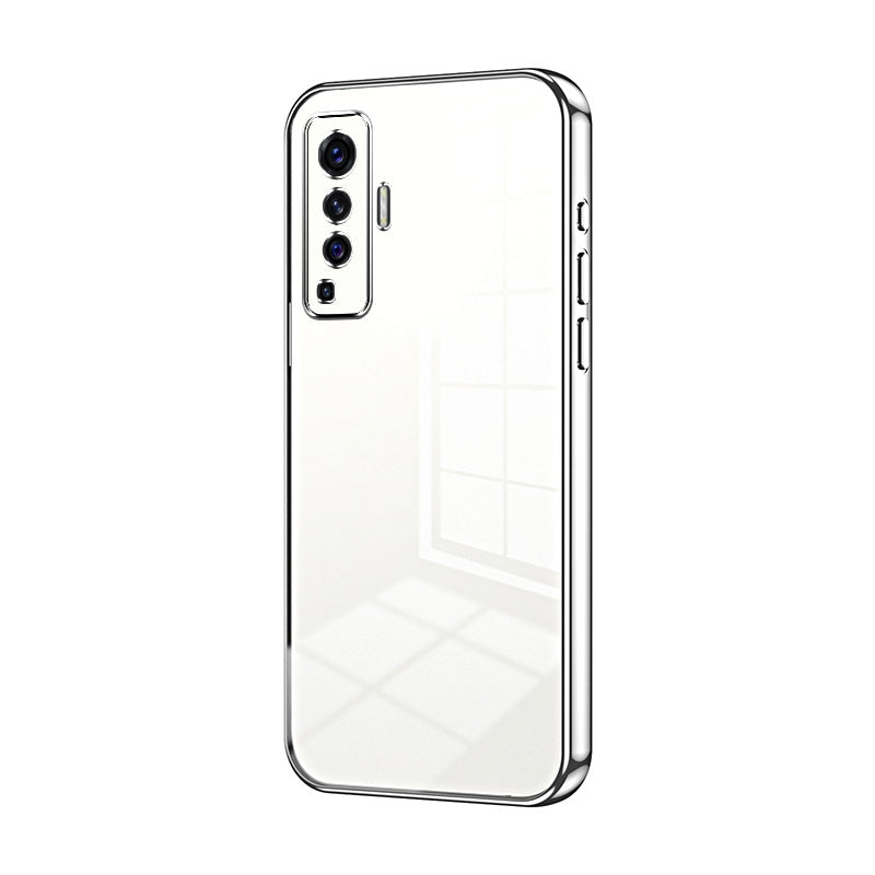 vivo X50 Case - Transparent Plating & Precision Hole Design for Luxury and Protection-buycases.co.uk