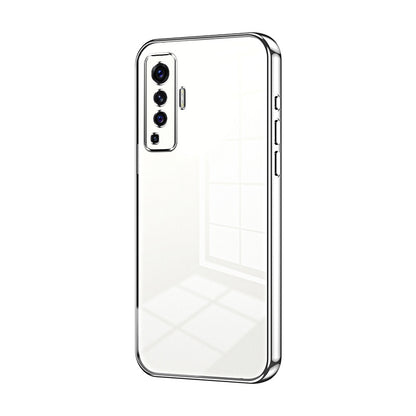vivo X50 Case - Transparent Plating & Precision Hole Design for Luxury and Protection-buycases.co.uk