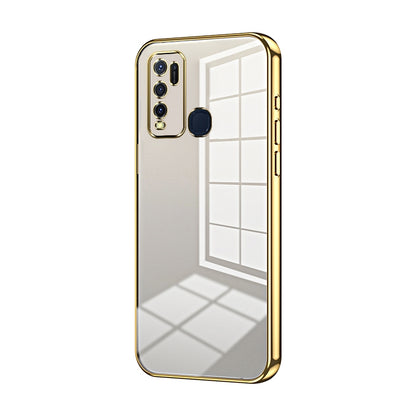 vivo Y30 Case - Transparent Plating & Precision Hole Design for Luxury and Protection-buycases.co.uk
