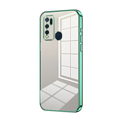 vivo Y50 Case - Transparent Plating & Precision Hole Design for Luxury and Protection-buycases.co.uk