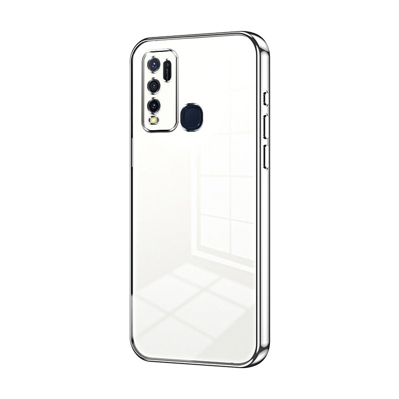 vivo Y30 Case - Transparent Plating & Precision Hole Design for Luxury and Protection-buycases.co.uk