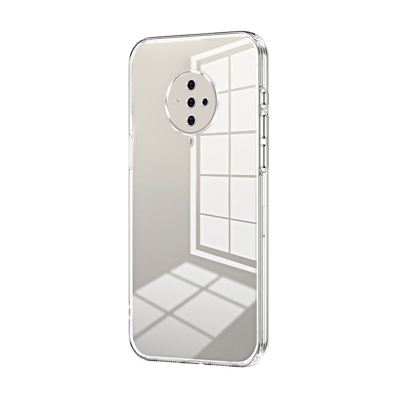 vivo S6 Case - Transparent Plating & Precision Hole Design for Luxury and Protection-buycases.co.uk