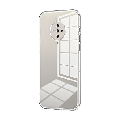vivo S6 Case - Transparent Plating & Precision Hole Design for Luxury and Protection-buycases.co.uk