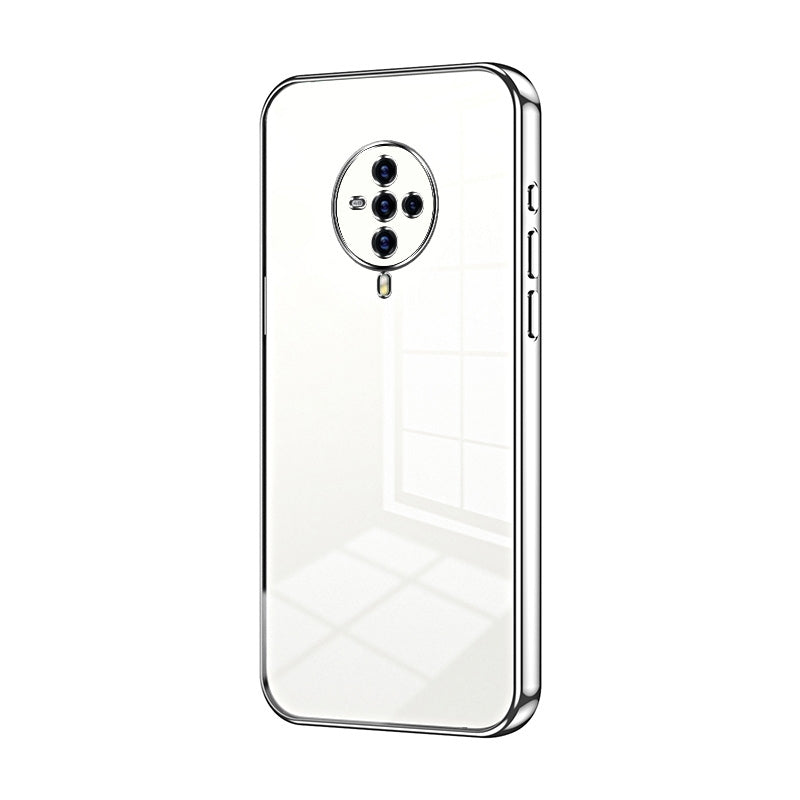 vivo S6 Case - Transparent Plating & Precision Hole Design for Luxury and Protection-buycases.co.uk