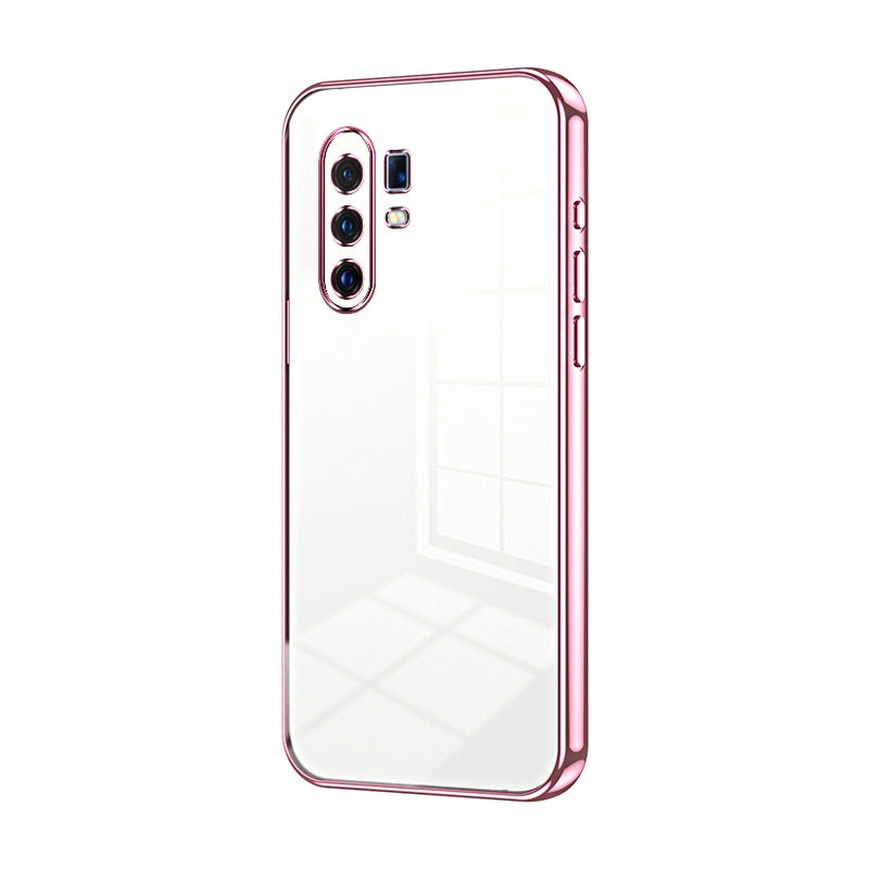 vivo X30 Pro Case - Transparent Plating & Precision Hole Design for Luxury and Protection-buycases.co.uk