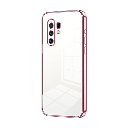 vivo X30 Pro Case - Transparent Plating & Precision Hole Design for Luxury and Protection-buycases.co.uk
