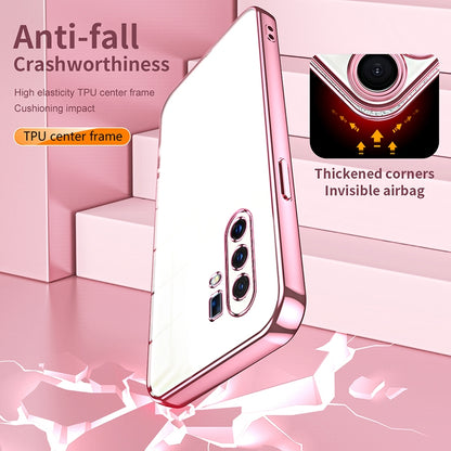 vivo X30 Pro Case - Transparent Plating & Precision Hole Design for Luxury and Protection-buycases.co.uk