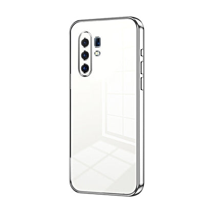 vivo X30 Pro Case - Transparent Plating & Precision Hole Design for Luxury and Protection-buycases.co.uk