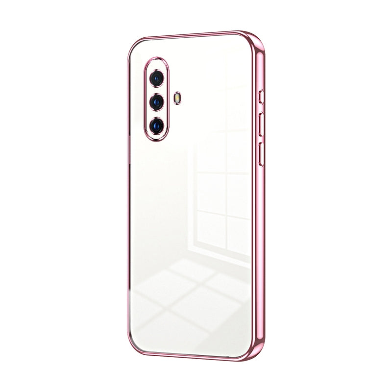 vivo X30 Case - Transparent Plating & Precision Hole Design for Luxury and Protection-buycases.co.uk