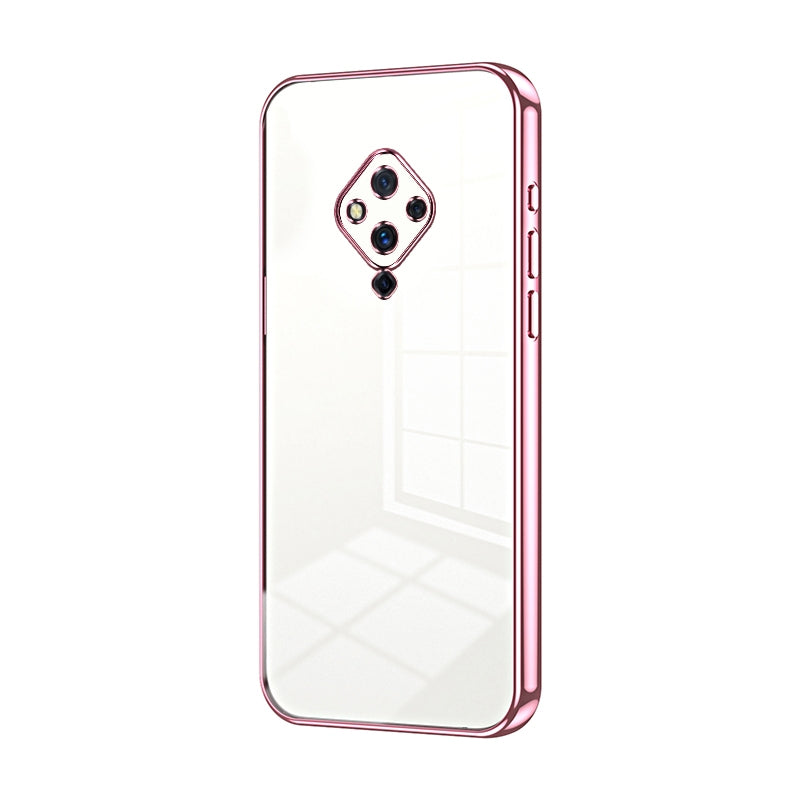 vivo S5 Case - Transparent Plating & Precision Hole Design for Luxury and Protection-buycases.co.uk