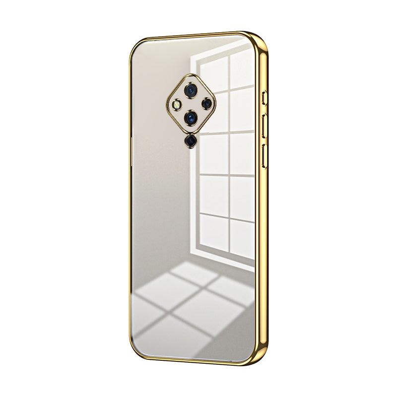 vivo S5 Case - Transparent Plating & Precision Hole Design for Luxury and Protection-buycases.co.uk