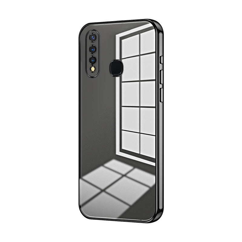 vivo Z5i Case - Transparent Plating & Precision Hole Design for Luxury and Protection-buycases.co.uk
