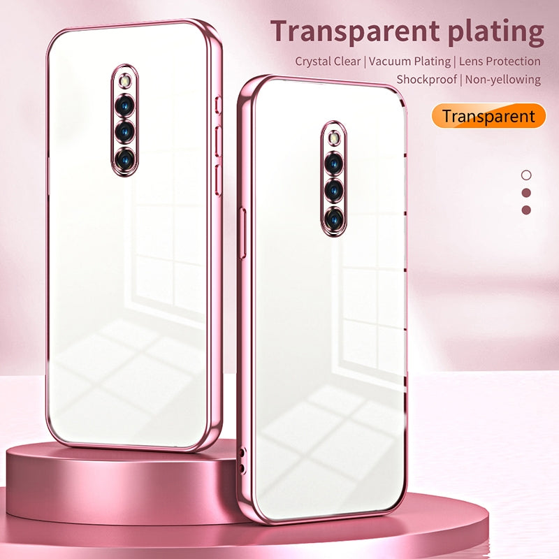 vivo X27 Pro Case - Transparent Plating & Precision Hole Design for Luxury and Protection-buycases.co.uk