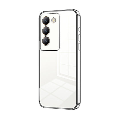 vivo V30 SE Case - Transparent Plating & Precision Hole Design for Luxury and Protection-buycases.co.uk