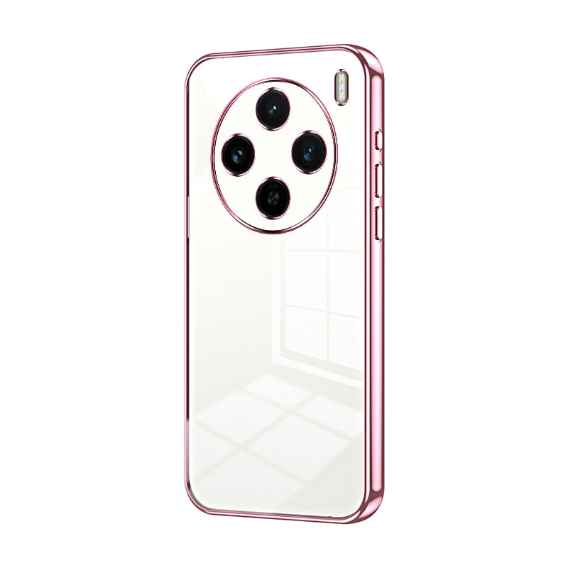 vivo X100s Case - Transparent Plating & Precision Hole Design for Luxury and Protection-buycases.co.uk