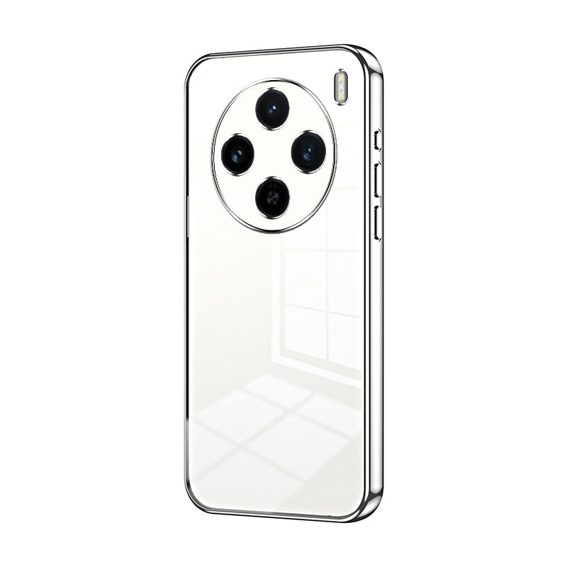 vivo X100s Case - Transparent Plating & Precision Hole Design for Luxury and Protection-buycases.co.uk