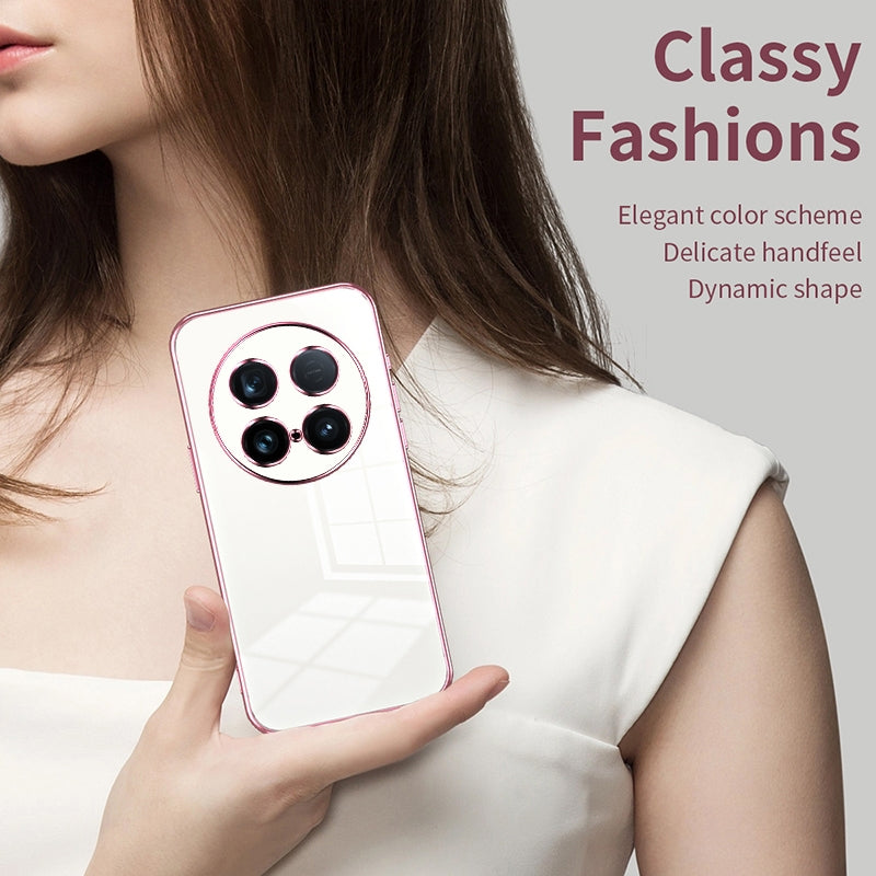 vivo X100 Ultra Case - Transparent Plating & Precision Hole Design for Luxury and Protection-buycases.co.uk