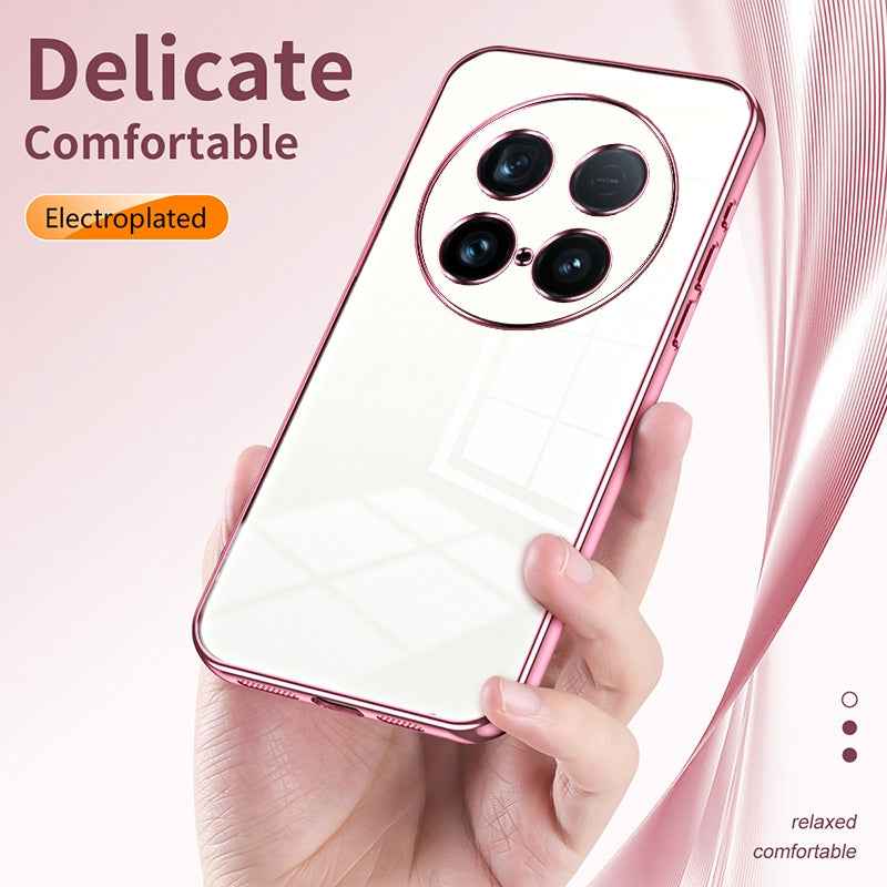 vivo X100 Ultra Case - Transparent Plating & Precision Hole Design for Luxury and Protection-buycases.co.uk