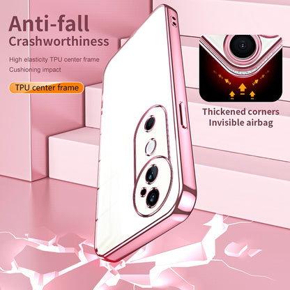 vivo S19 Case - Transparent Plating & Precision Hole Design for Luxury and Protection-buycases.co.uk