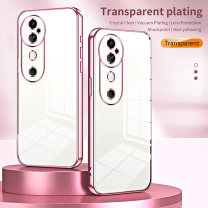 vivo S19 Case - Transparent Plating & Precision Hole Design for Luxury and Protection-buycases.co.uk