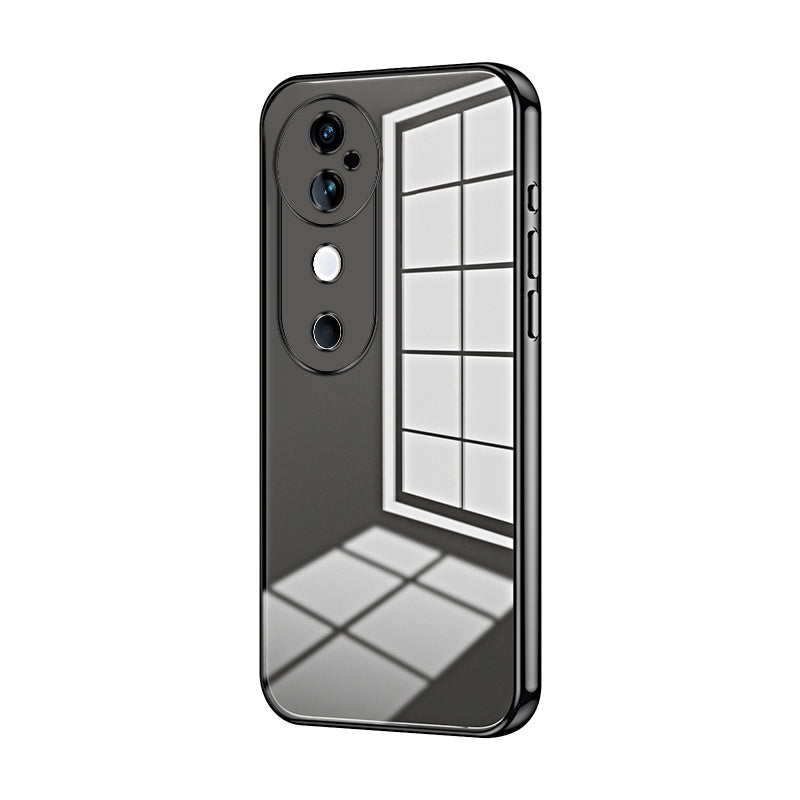 vivo S19 Case - Transparent Plating & Precision Hole Design for Luxury and Protection-buycases.co.uk