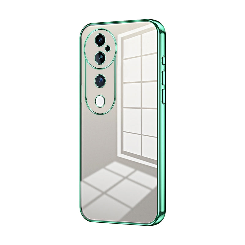 vivo S19 Pro Case - Transparent Plating & Precision Hole Design for Luxury and Protection-buycases.co.uk