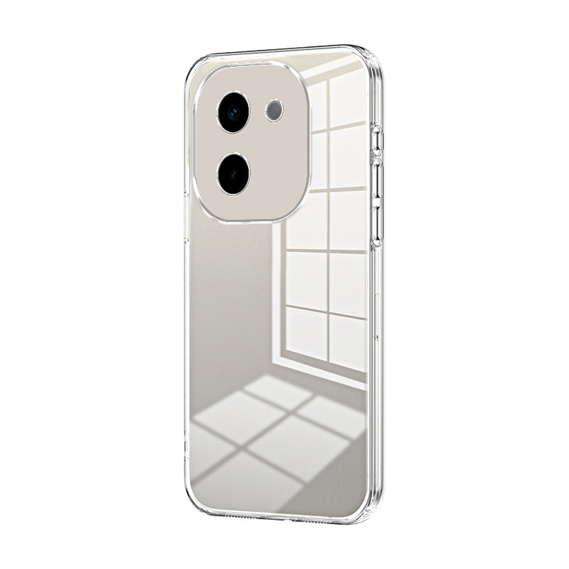 vivo Y200 Case - Transparent Plating & Precision Hole Design for Luxury and Protection-buycases.co.uk