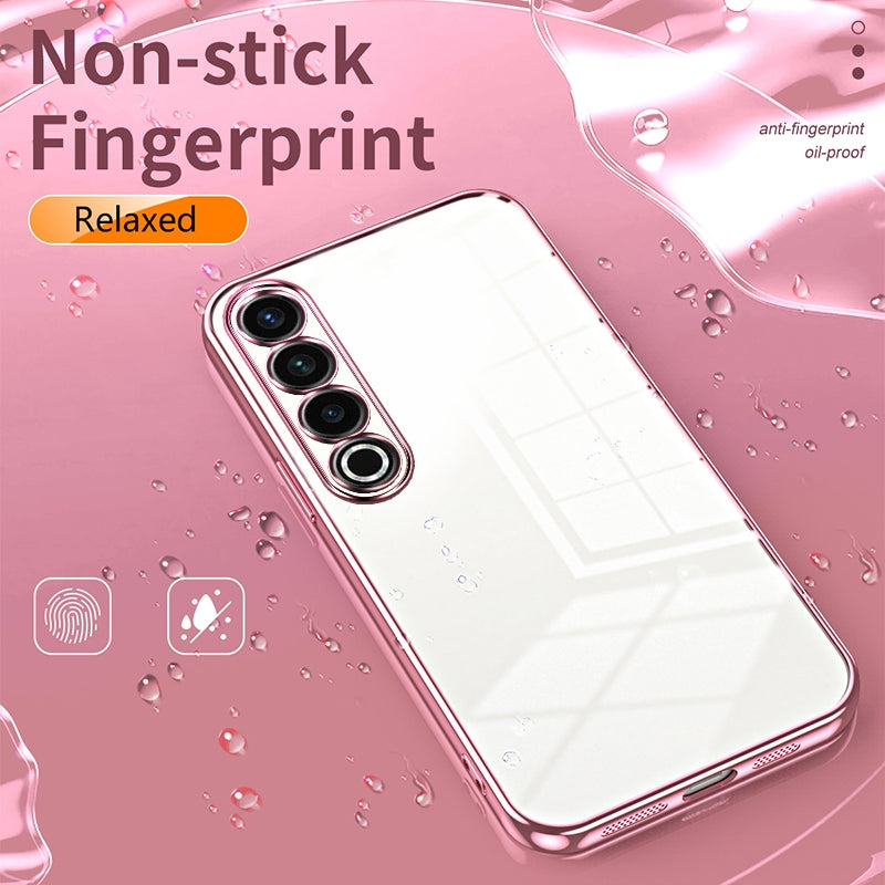 Meizu 20 Pro Case - Transparent Plating & Precision Hole Design for Luxury and Protection-buycases.co.uk