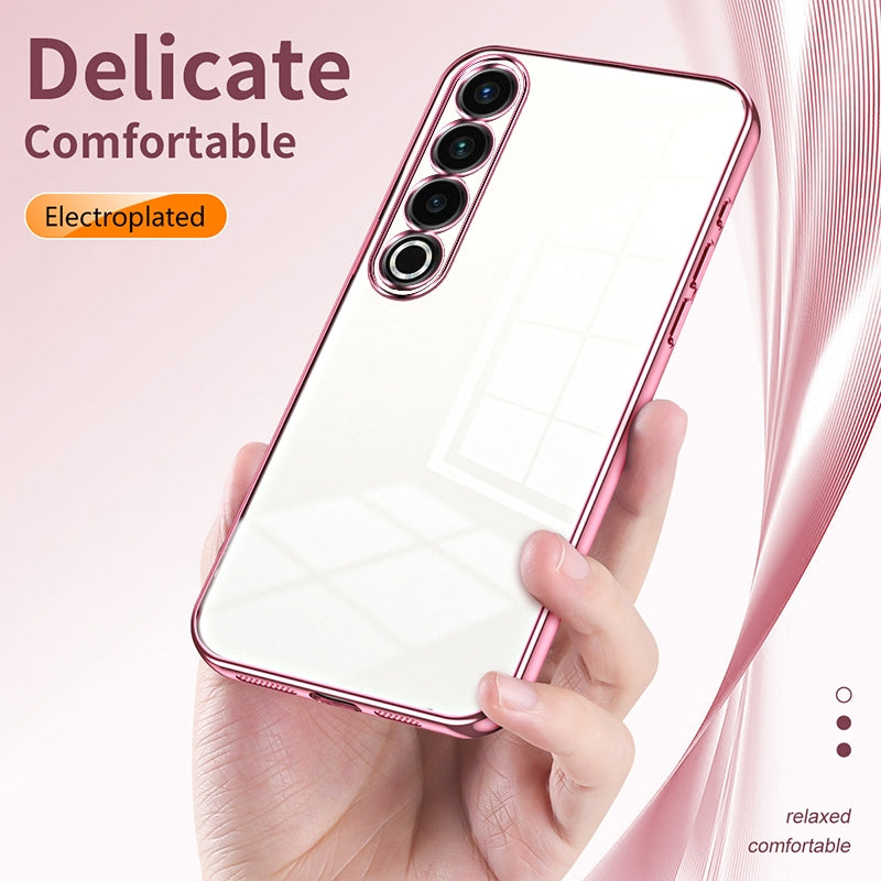 Meizu 20 Pro Case - Transparent Plating & Precision Hole Design for Luxury and Protection-buycases.co.uk