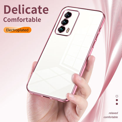 Meizu 18 Case - Transparent Plating & Precision Hole Design for Luxury and Protection-buycases.co.uk