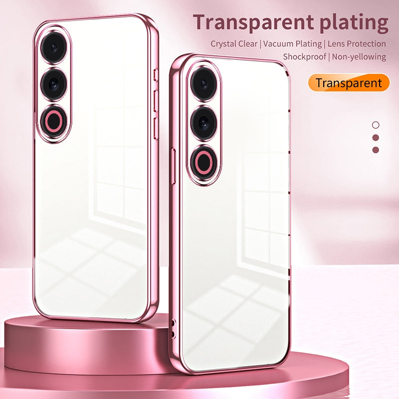 Meizu 21 Note Case - Transparent Plating & Precision Hole Design for Luxury and Protection-buycases.co.uk