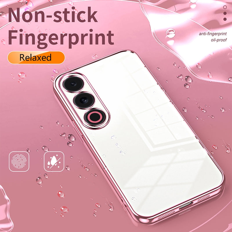 Meizu 21 Note Case - Transparent Plating & Precision Hole Design for Luxury and Protection-buycases.co.uk
