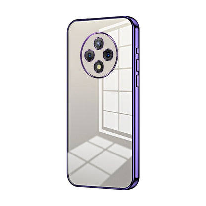 U-Magic Enjoy 50 Plus Case - Transparent Plating & Precision Hole Design for Luxury and Protection-buycases.co.uk