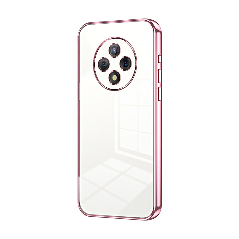 U-Magic Enjoy 50 Plus Case - Transparent Plating & Precision Hole Design for Luxury and Protection-buycases.co.uk