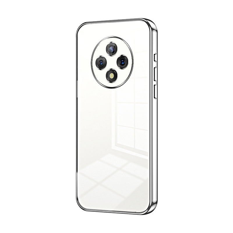 U-Magic Enjoy 50 Plus Case - Transparent Plating & Precision Hole Design for Luxury and Protection-buycases.co.uk