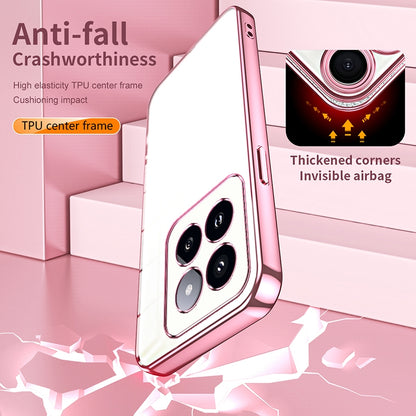 Xiaomi 14 Pro Case - Transparent Plating & Precision Hole Design for Luxury and Protection-buycases.co.uk