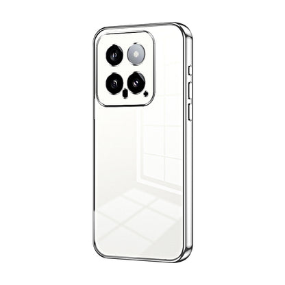 Xiaomi 14 Case - Transparent Plating & Precision Hole Design for Luxury and Protection-buycases.co.uk