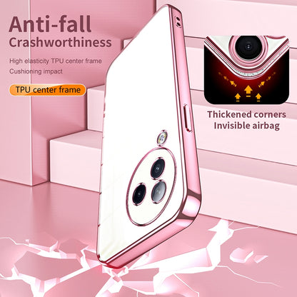 Xiaomi Civi 3 Case - Transparent Plating & Precision Hole Design for Luxury and Protection-buycases.co.uk