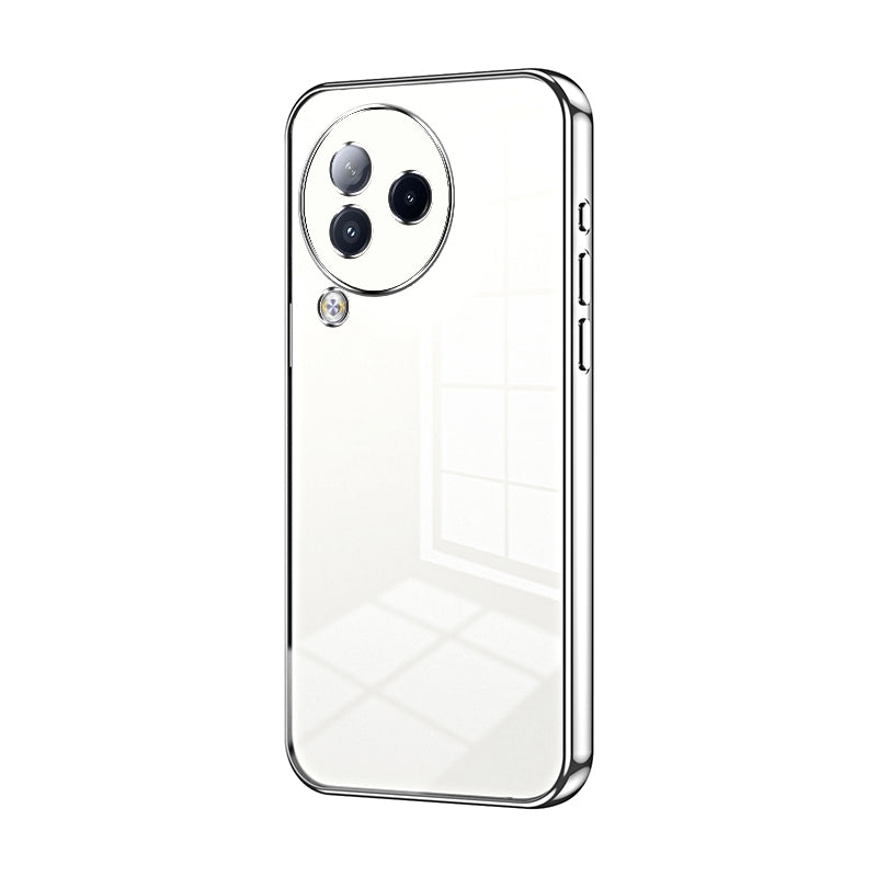 Xiaomi Civi 3 Case - Transparent Plating & Precision Hole Design for Luxury and Protection-buycases.co.uk