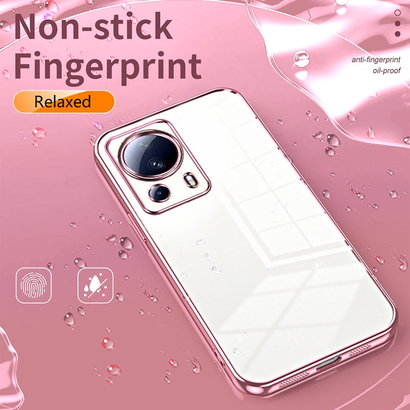 Xiaomi Civi 2 Case - Transparent Plating & Precision Hole Design for Luxury and Protection-buycases.co.uk