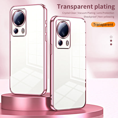 Xiaomi 13 Lite Case - Transparent Plating & Precision Hole Design for Luxury and Protection-buycases.co.uk