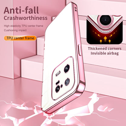 Xiaomi 13 Pro Case - Transparent Plating & Precision Hole Design for Luxury and Protection-buycases.co.uk