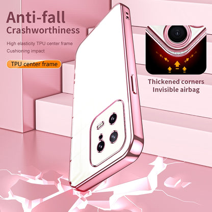 Xiaomi 13 Case - Transparent Plating & Precision Hole Design for Luxury and Protection-buycases.co.uk