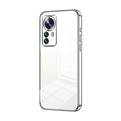 Xiaomi 12 Pro Case - Transparent Plating & Precision Hole Design for Luxury and Protection-buycases.co.uk