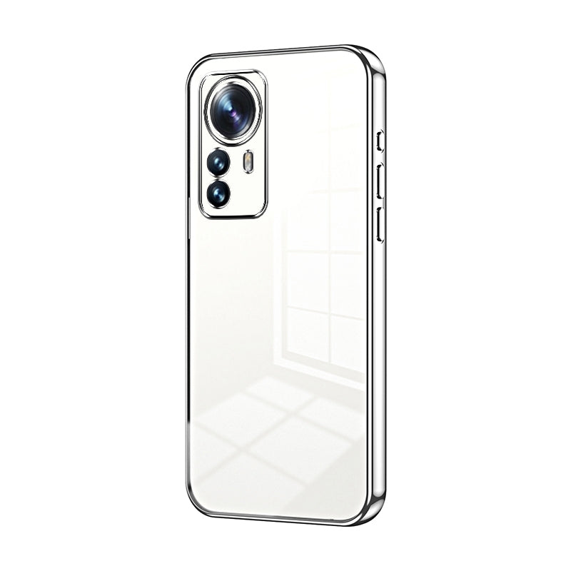 Xiaomi 12S Pro Case - Transparent Plating & Precision Hole Design for Luxury and Protection-buycases.co.uk